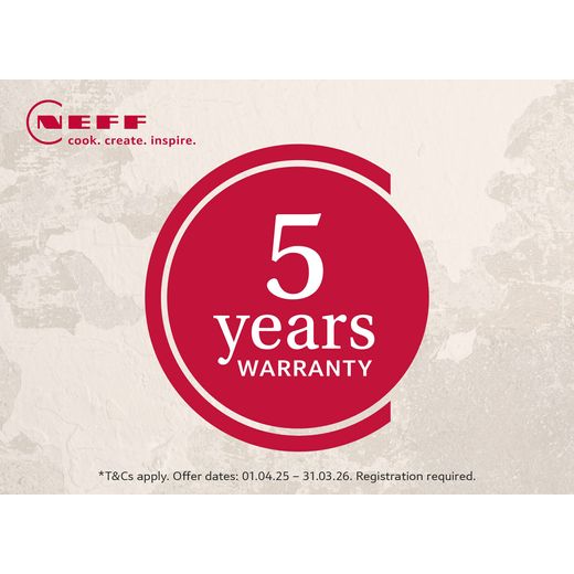 NEFF N 50 KU1212FE0G Integrated Under Counter 82cm High Fridge - Fixed Door Fixing Kit - Stainless Steel - Annotation - 5yr warranty